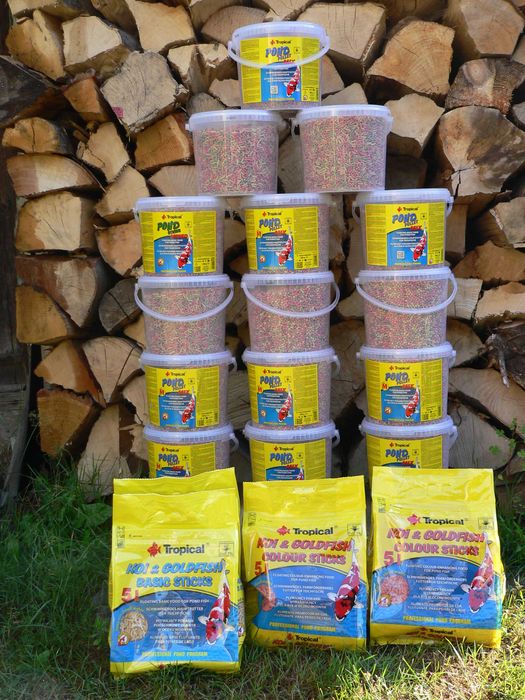 Pokarm do oczek wodnych POND PELLET MIX 5L/550g TROPICAL