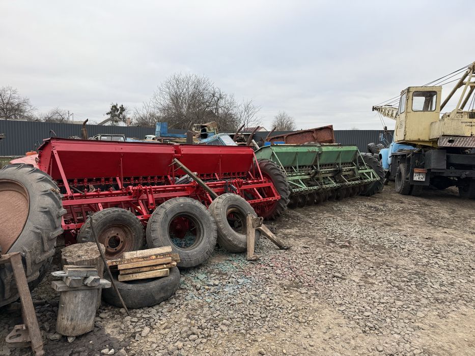 Сівалка зернова сз 3/6 робочий стан