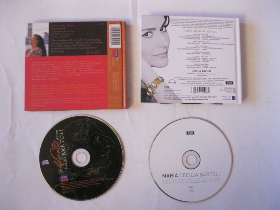 3 CD Cecilia Bartoli -Digibooki / wydania Decca