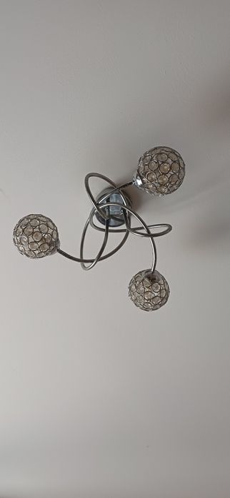 Lampa + kinkiet komplet