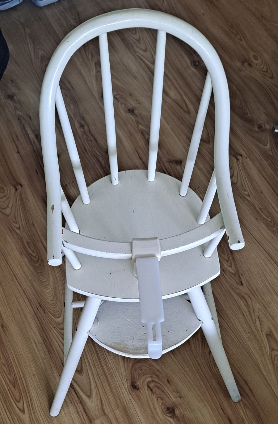Krzesełko drewniane do karmienia IKEA +blat Oława • OLX.pl