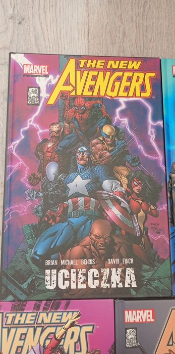 New Avengers (Mucha Comics) KOMPLET Tomy 1-5