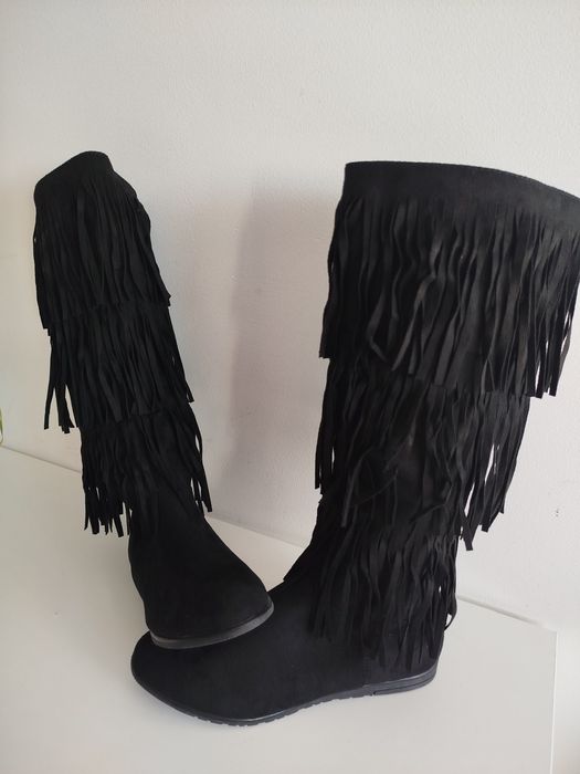Botas c/ fecho senhora