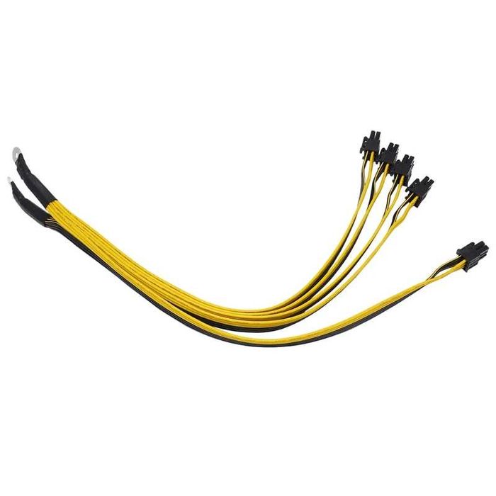 Провід від блока живлення to PCI-E (конектор живлення) (6pin*20шт)