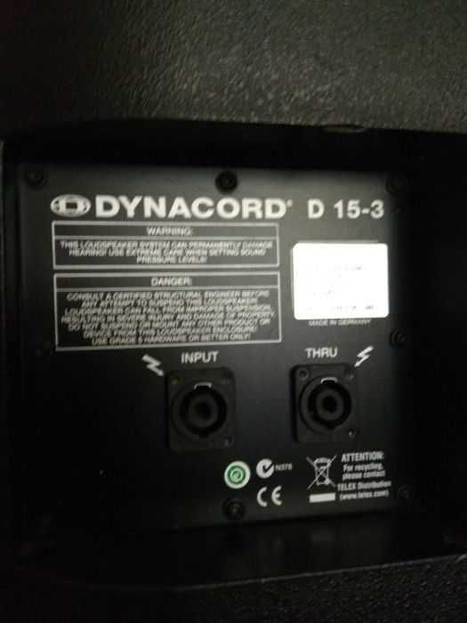 Активні колонки різних моделей-RCF-FBT-ZECK-QSC-JBL-Dynacord