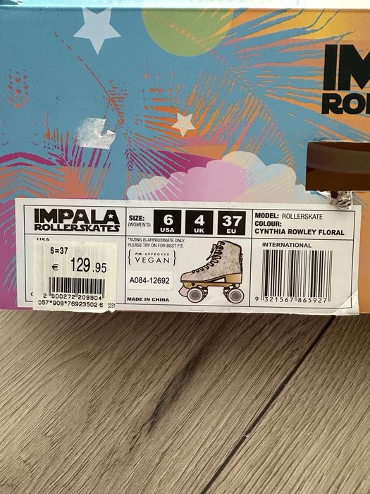 Wrotki Impala Rollerscates rozm.37