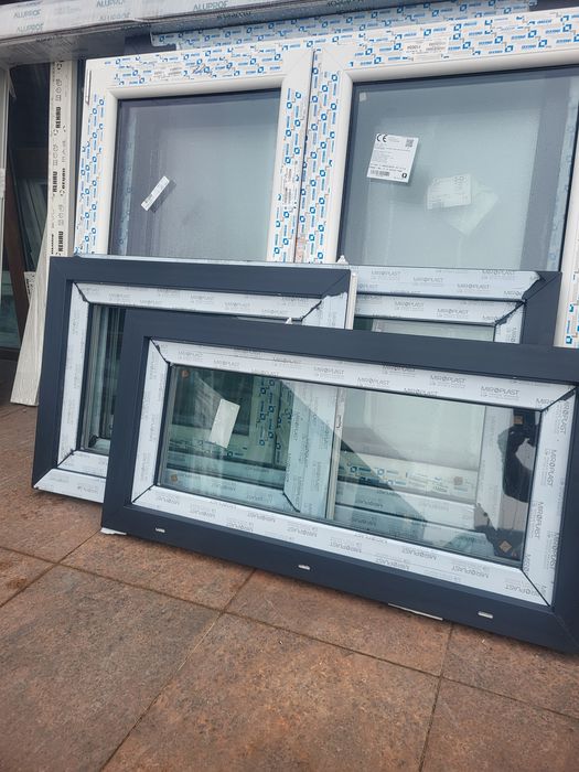 Okno  Antracyt 100x50