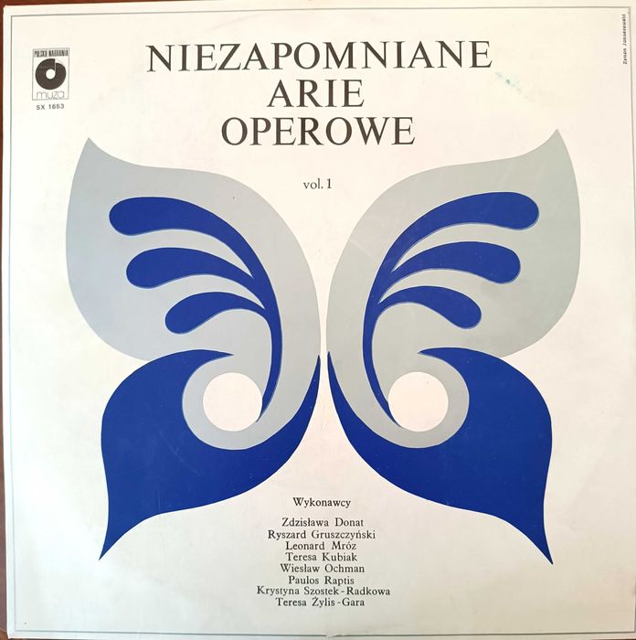 Niezapomniane arie operowe vol.1 - płyta winylowa