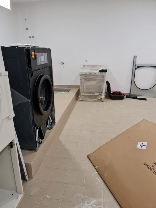 Lavandaria para alojamento local lavar e secar