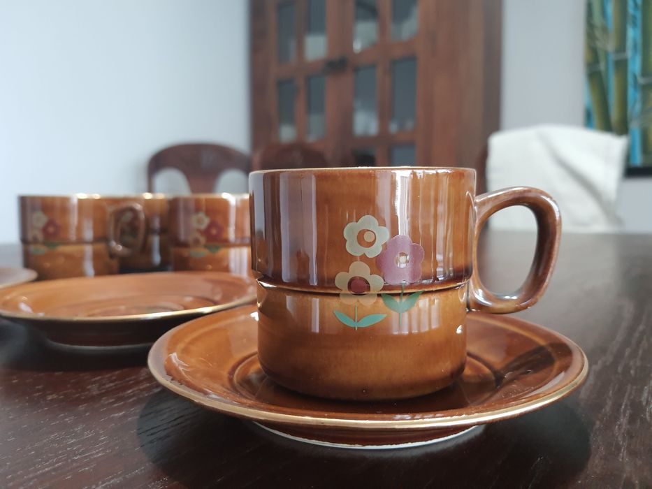 Zestaw porcelany tułowice, filiżanki, antyki