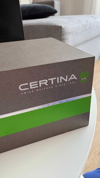 ZEGAREK CERTINA DS-8 Chrono Moonphase Precidrive –stan idealny,komplet