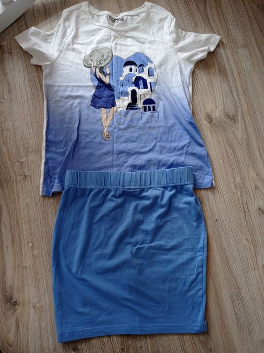 Zestaw letnich ubrań dla dziewczynki