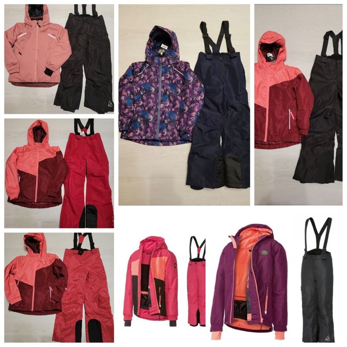 Лижний костюм для дівчинки crivit new cential 122 128 , комбінезон