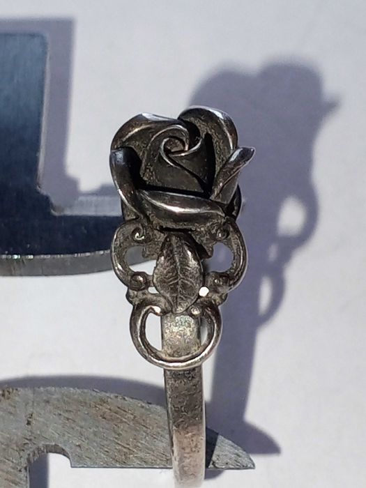 Кольцо серебро (TEKA) Теодора Клотца 22,5 мм. ПЛЮС