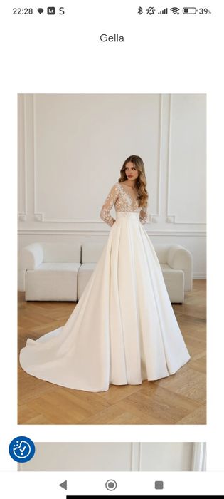 Suknia ślubna gella