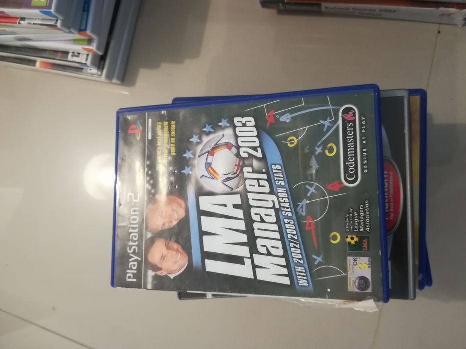 LMA manager 2003 ps2 PlayStation 2