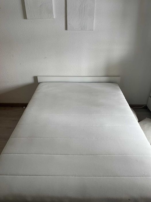 cama e colchão de casal COMO NOVOS