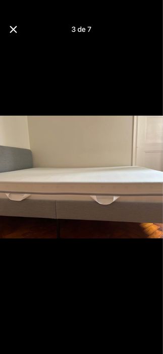 Cama Casal com Colchao compativel