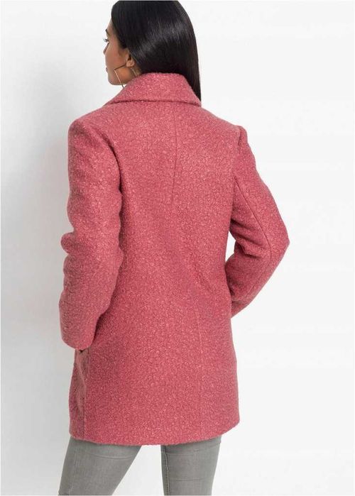 Nowy Płaszcz, trencz Bodyflirt rozm. 40 kolor malinowy