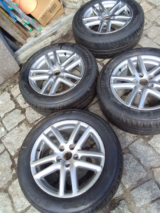 Felgi aluminiowez oponami  RONAL 17' 7,5Jx17H2 ET47