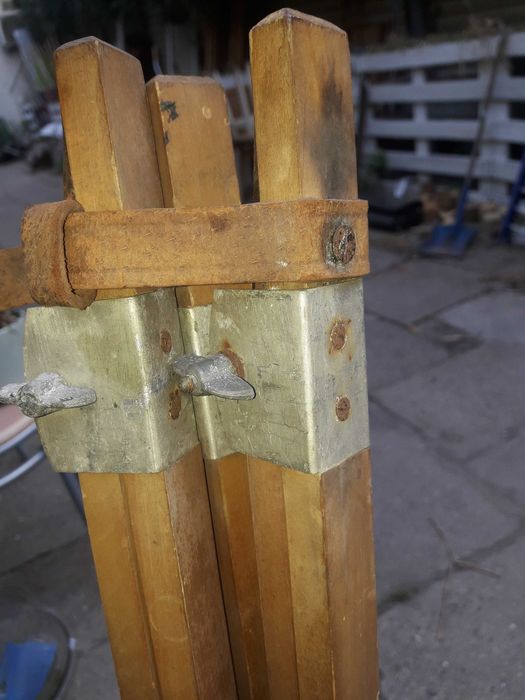 Statyw dębowy przedwojenny