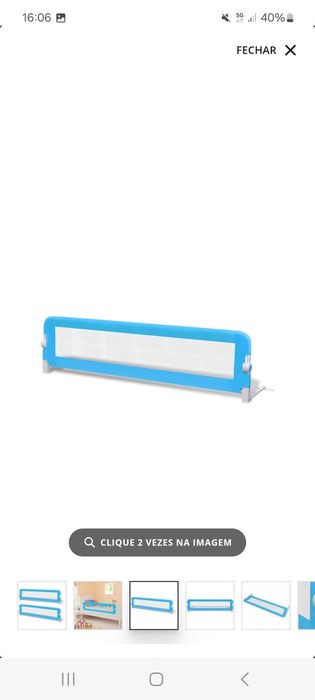 2 Barras de segurança para cama