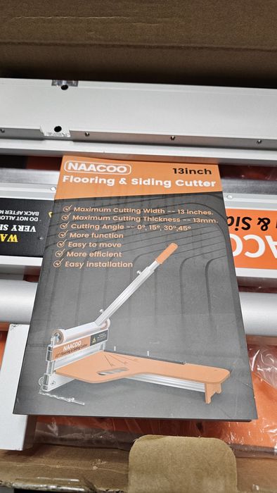 Ręczna gilotyna do paneli / winylu NAACOO 13” – heavy duty – nowa