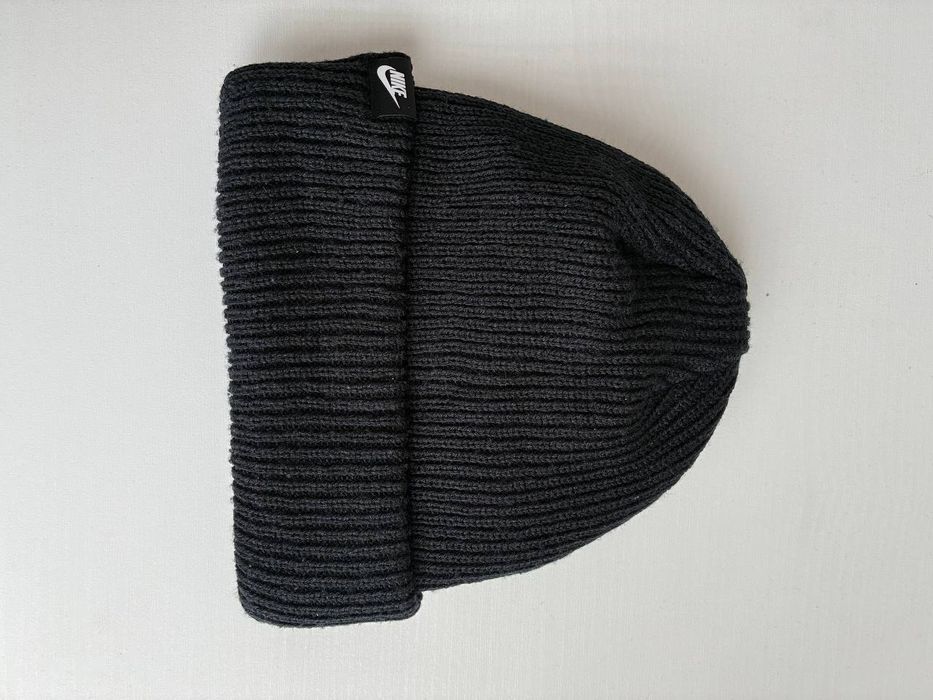 Шапка NIKE U NK PEAK BEANIE TC FUT LAB L чорного кольору