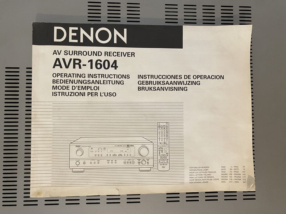 Ресивер підсилювач Denon AVR-1604