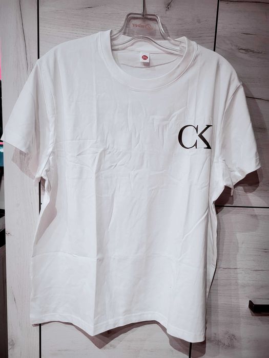 Koszulka tshirt biala 100% bawelna xxl