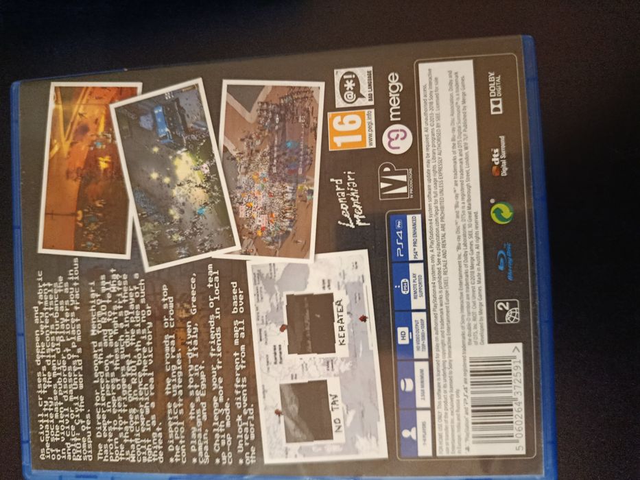 Gra riot civil unrest PS4