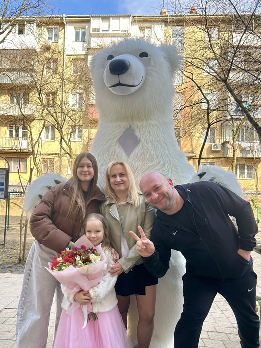 Свято Львів;День народженя Львів;Аніматори Львів;Білий ведмідь Львів
