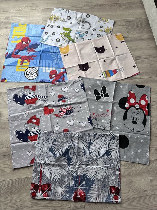 Наволочки, постільна білизна