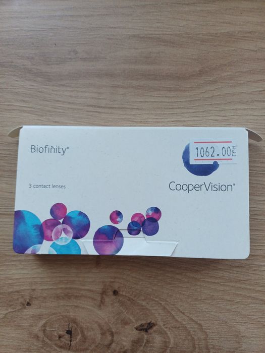 Контактні лінзи Biofinity