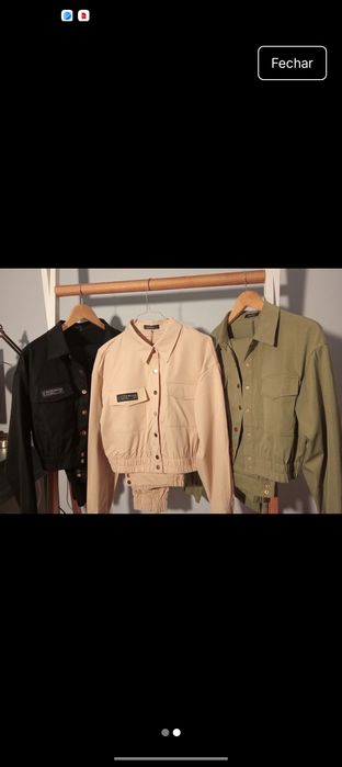 Conjunto calça e casaco