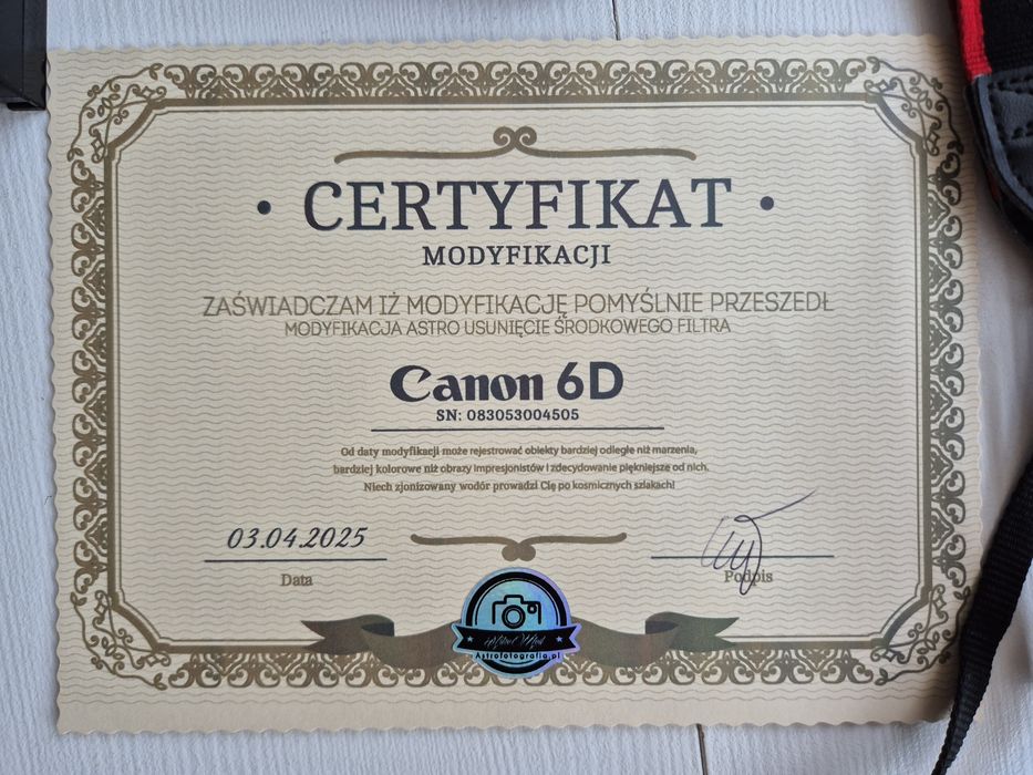 Canon 6d astromod