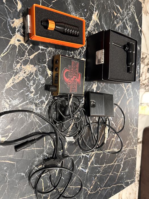 Maquina tatuar cheyenne+fonte+pedal