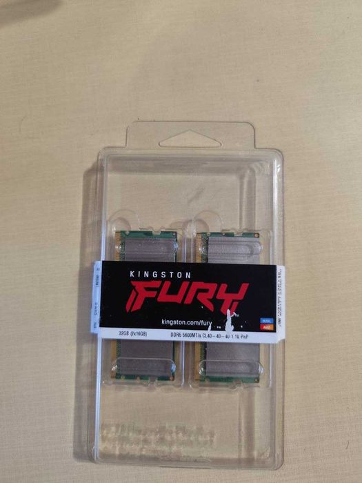 Оперативна пам'ять DDR5, 2× 8192Мб, 4800МГц