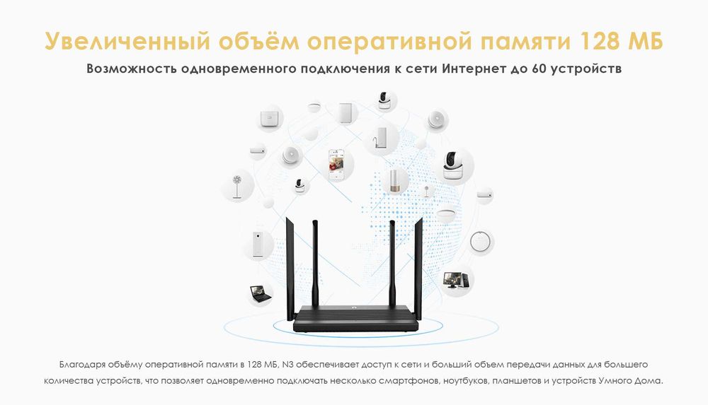 Новый гигабитный 5 ГГц Wi-Fi роутер Netis N3 AC1200
