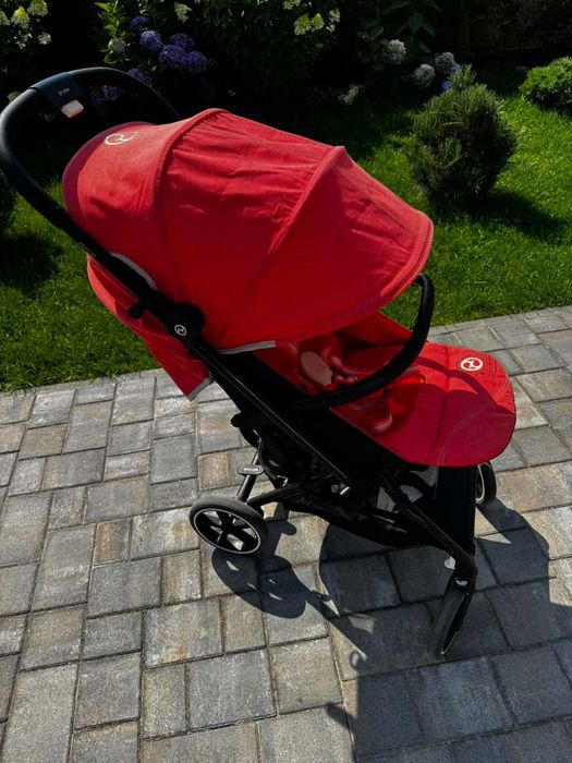 Прогулянкова коляска  Cybex Eezy S PLUS+ 2  Hibiscus Red