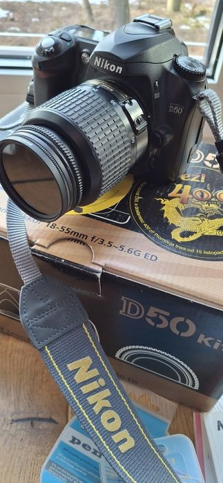 NIKON D50 Kit lustrzanka cyfrowa