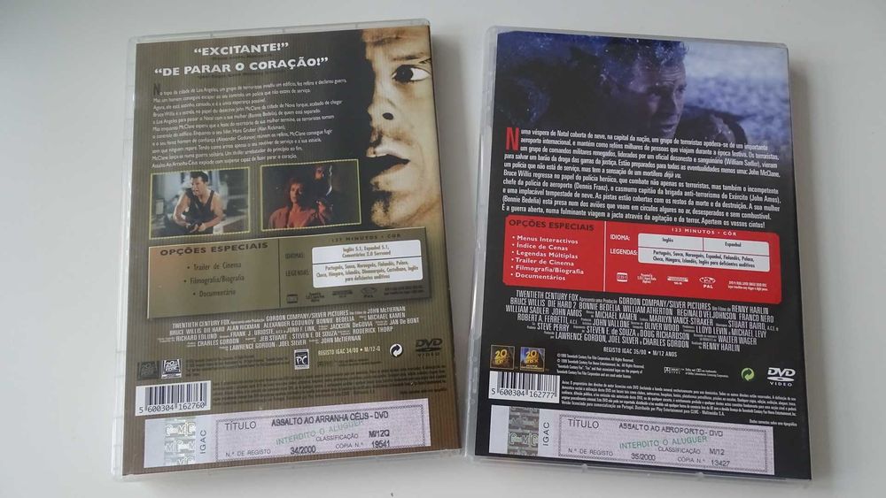 Bruce Willis Duro de Matar . Die Hard - Colecção 4 DVDs