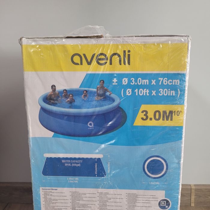 Duży basen ogrodowy , pompa z filtrem nowy