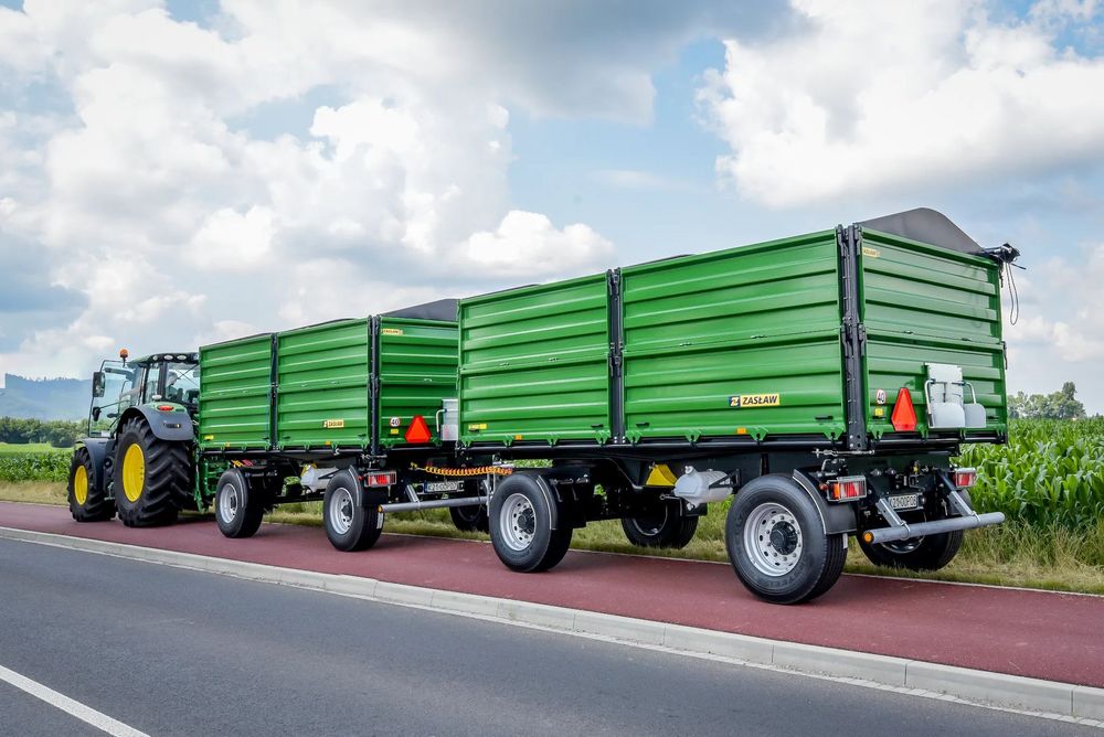 Zaslaw D-737-14XL  Zasław, super trwała przyczepa rolnicza, fiansowanie fabryczne 50/50