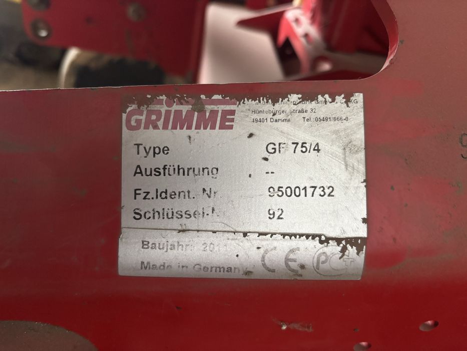 Гребнеутворювач Grimme GF 75/4