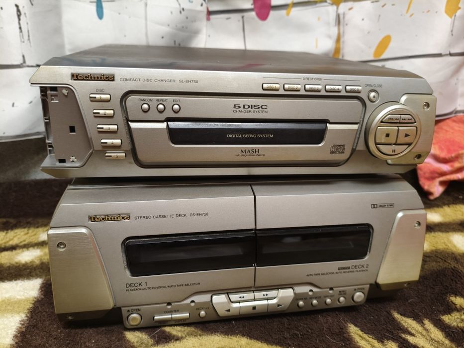 Technics SL-EH750 CD RS-EH750 Deck kasety