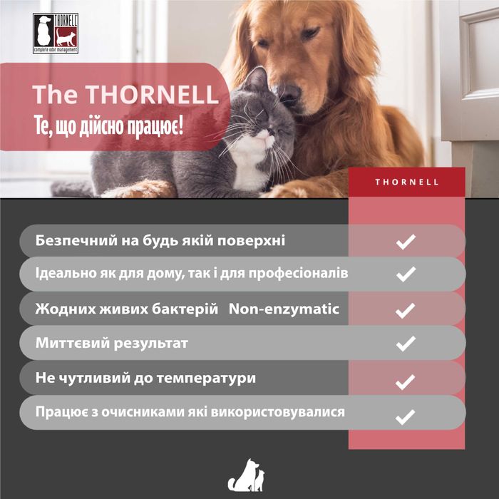 Нейтралізатор запаху тварин для білизни, концентрат ODORCIDE® L.O.E. 3.8L