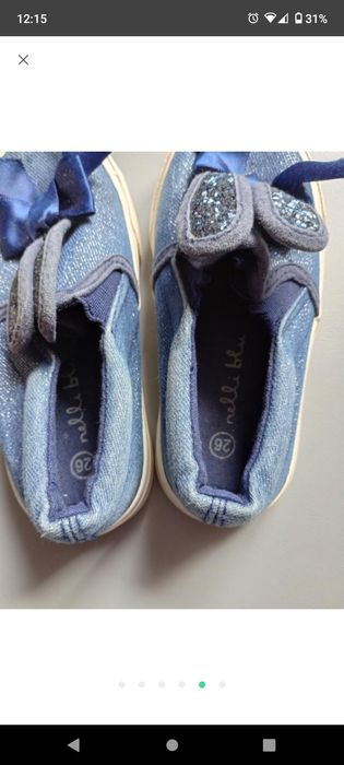Джинсові кеди дитячі