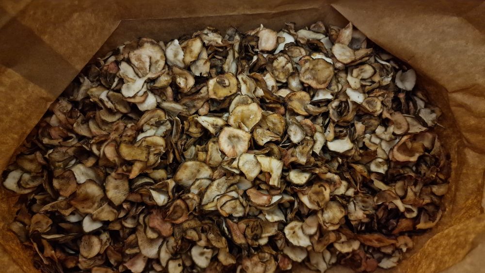 Topinambur mix wielkosci karma dla krulików i gryzoni 1kg