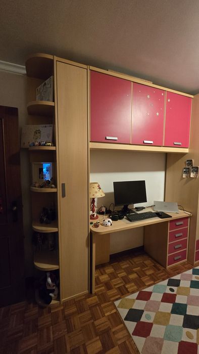 Movel quarto criança com secretária